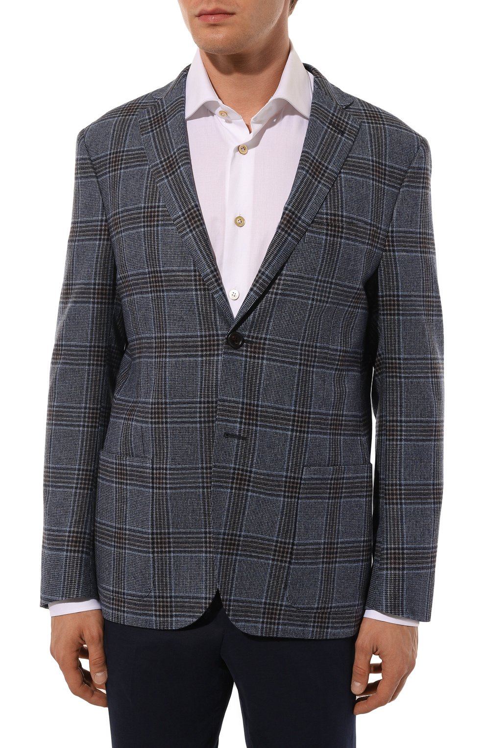 Шерстяной пиджак CORNELIANI, арт. 946002-9416216, фото 4