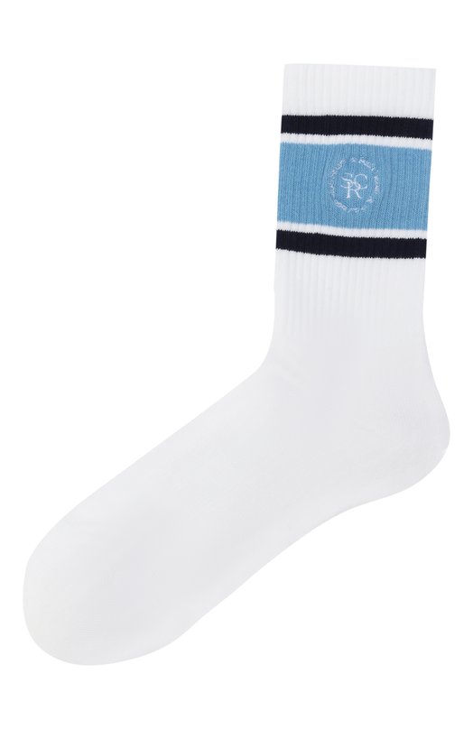 Хлопковые носки Sporty and Rich AC068620305WH01 Белый AC068620305WH01