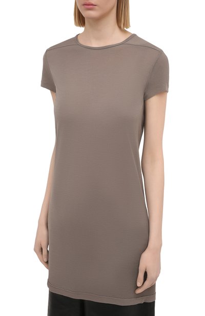 Футболка из вискозы RICK OWENS, арт. RP21S3203/JS, фото 3