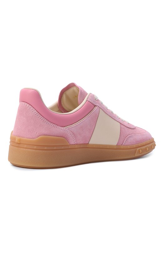 Замшевые кеды Upvillage Valentino 8W0S0IL9/LAL Розовый  8W0S0IL9/LAL Фото 5