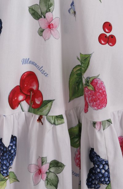 Хлопковый сарафан MONNALISA, арт. 11E922, фото 3