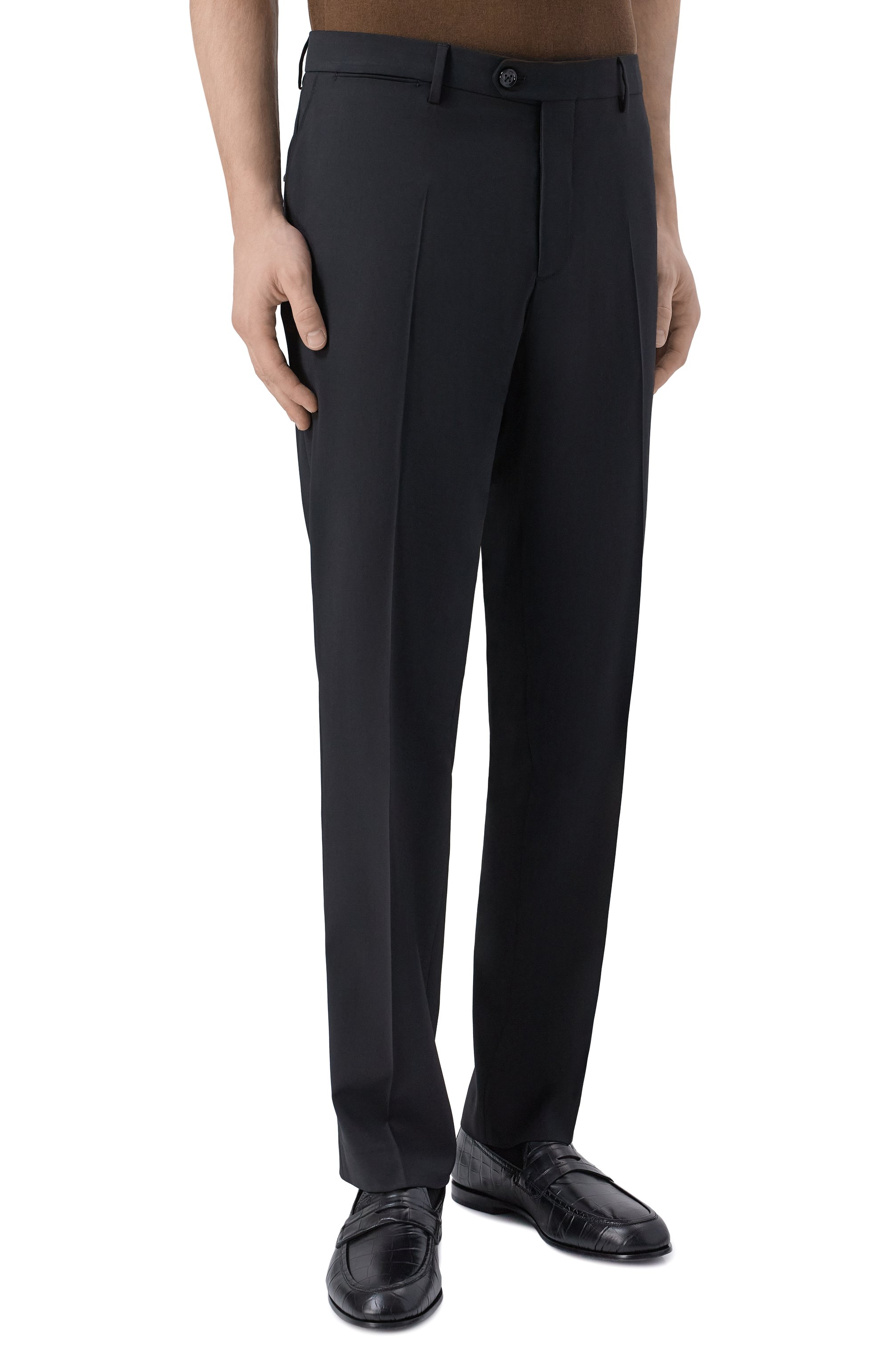 Шерстяные брюки BERWICH, арт. ZIP/1/ZG1456X, фото 3