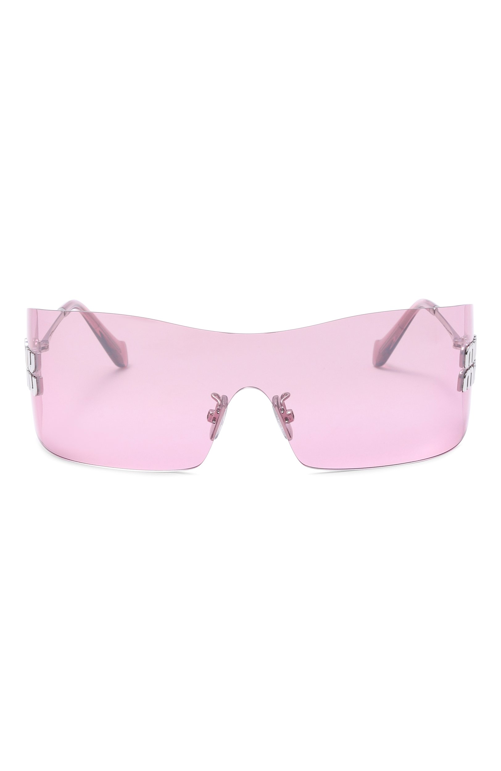 Солнцезащитные очки MIU MIU розового цвета по цене 78400 руб., арт. MUB53S-1BC70Y, фото 3 Солнцезащитные очки MIU MIU, арт. MUB53S-1BC70Y, фото 3