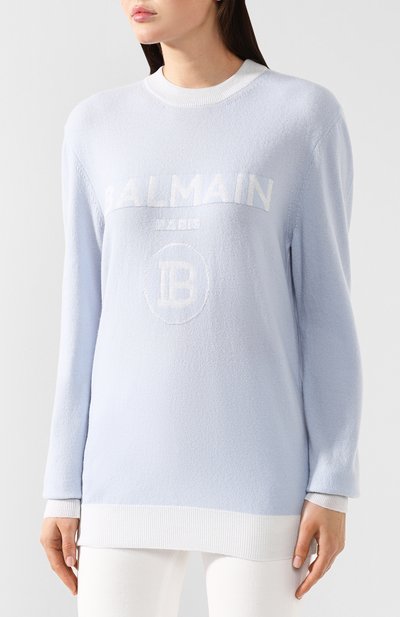 Пуловер из смеси шерсти и кашемира BALMAIN, арт. SF23110/K495, фото 3