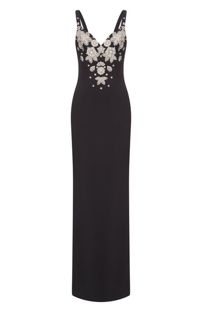 Женское платье из вискозы ZUHAIR MURAD, арт. SDR26025/CRCA020
