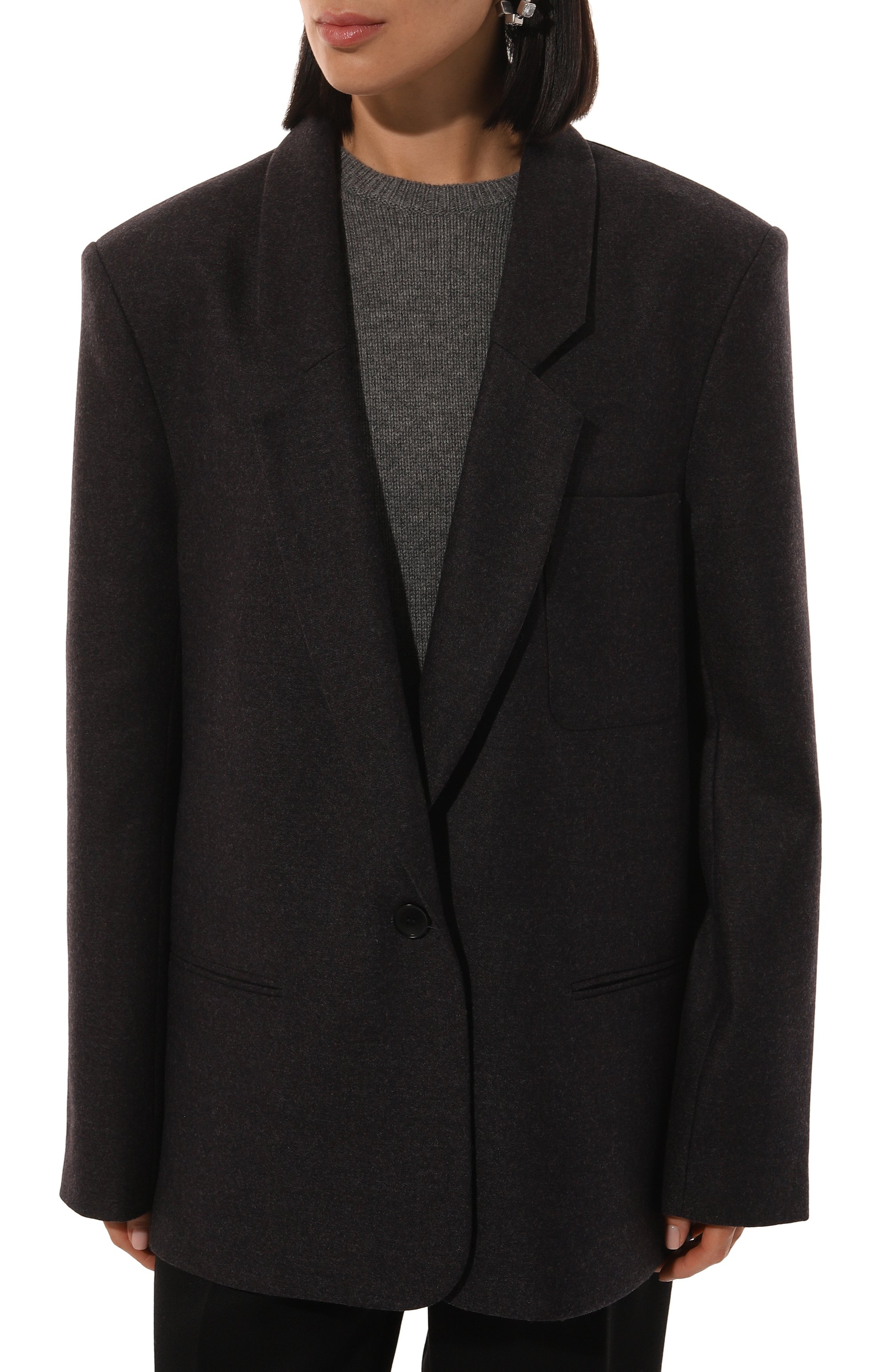 Шерстяной жакет LESYANEBO, арт. LN02H-415_TH, фото 3