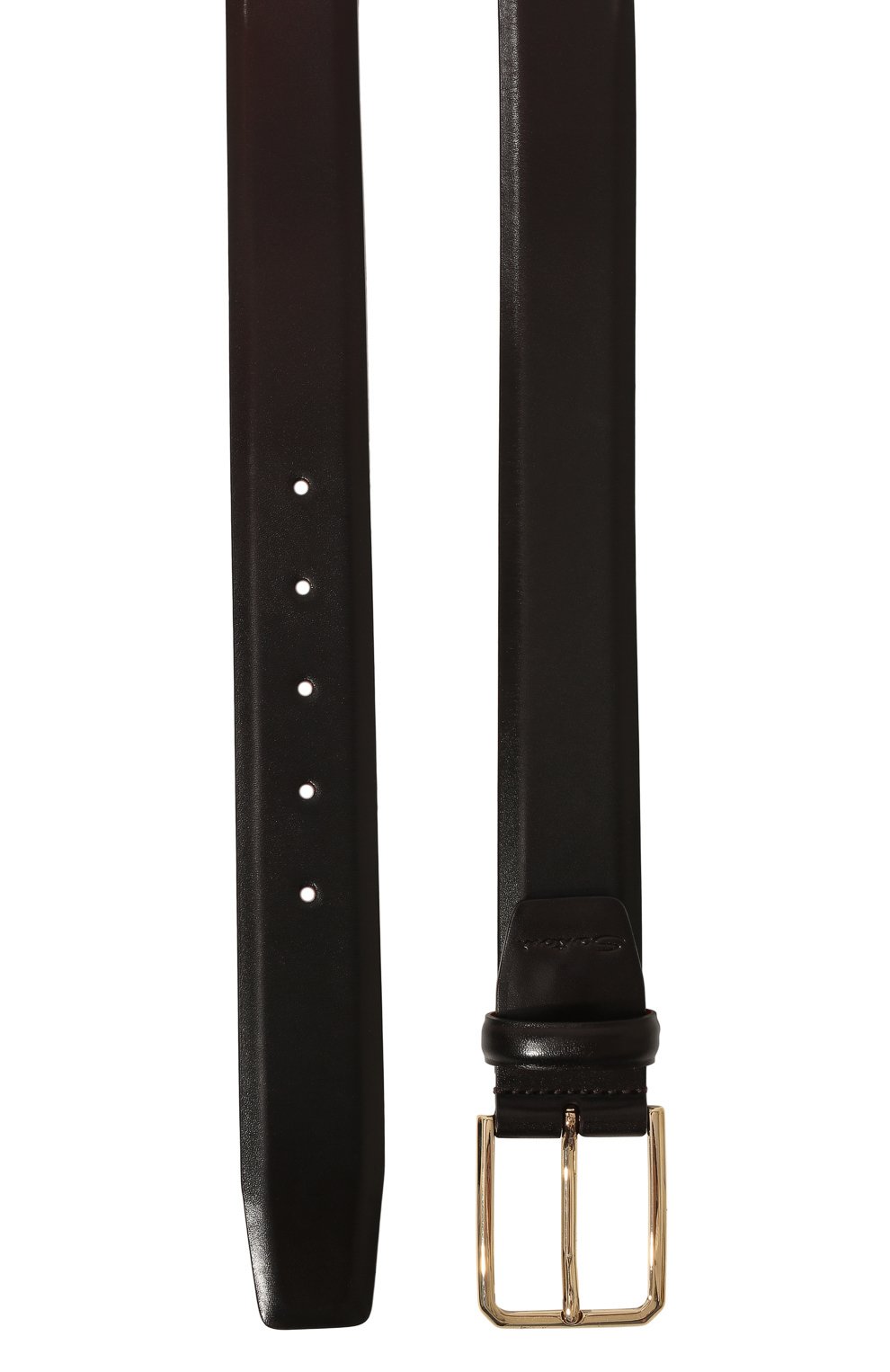 Кожаный ремень SANTONI, арт. CM35VS003B91HVVDB44, фото 3