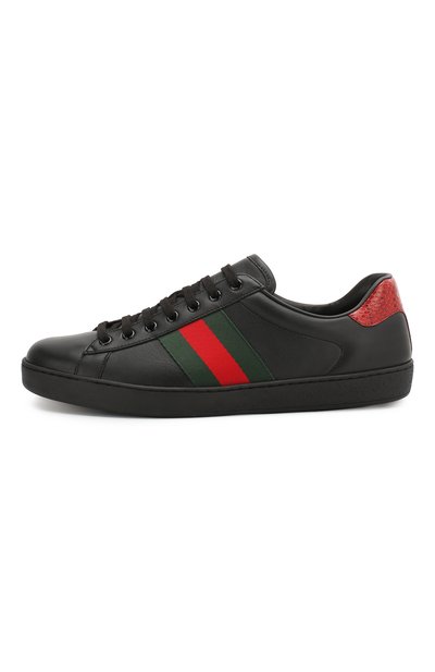 Кожаные кеды ace GUCCI, арт. 386750/A38D0, фото 3