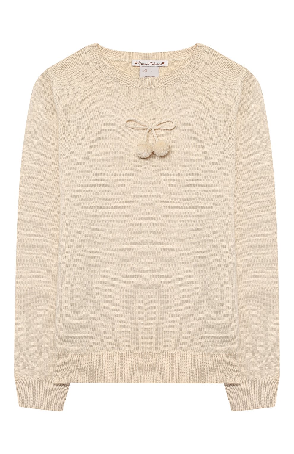 Хлопковый пуловер OSCAR ET VALENTINE, арт. SWE01, фото 1