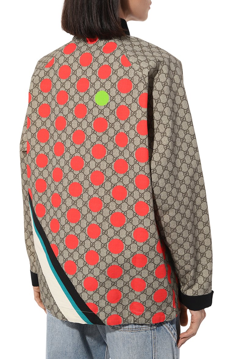 Ветровка The North Face x Gucci Gucci цвет разноцветный купить в