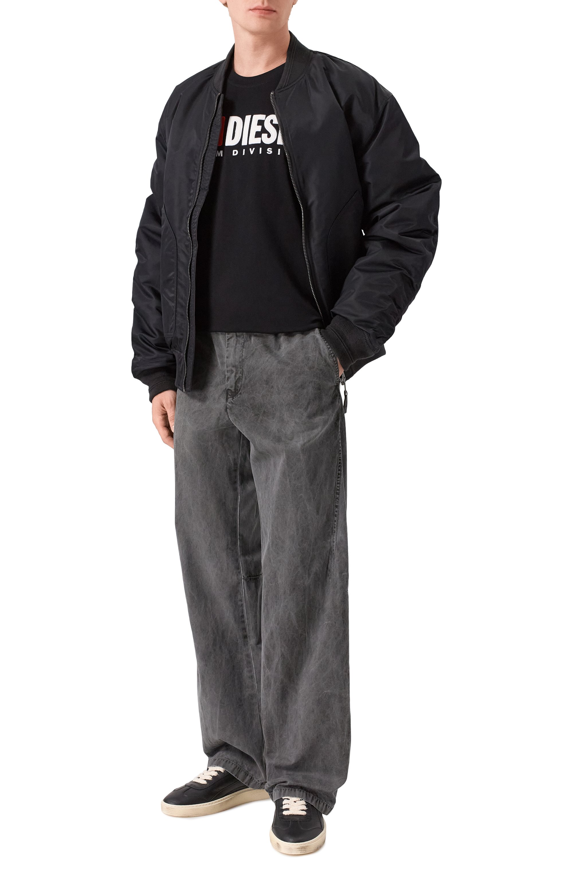 Хлопковая футболка DIESEL, арт. A14943/0GRAI, фото 2