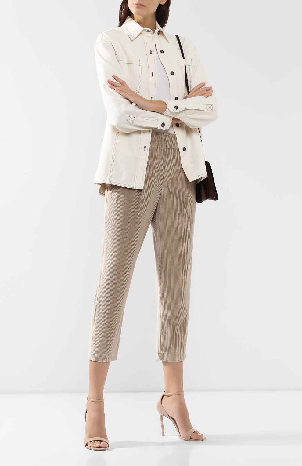 Вельветовые брюки BRUNELLO CUCINELLI, арт. MP104P7054, фото 2