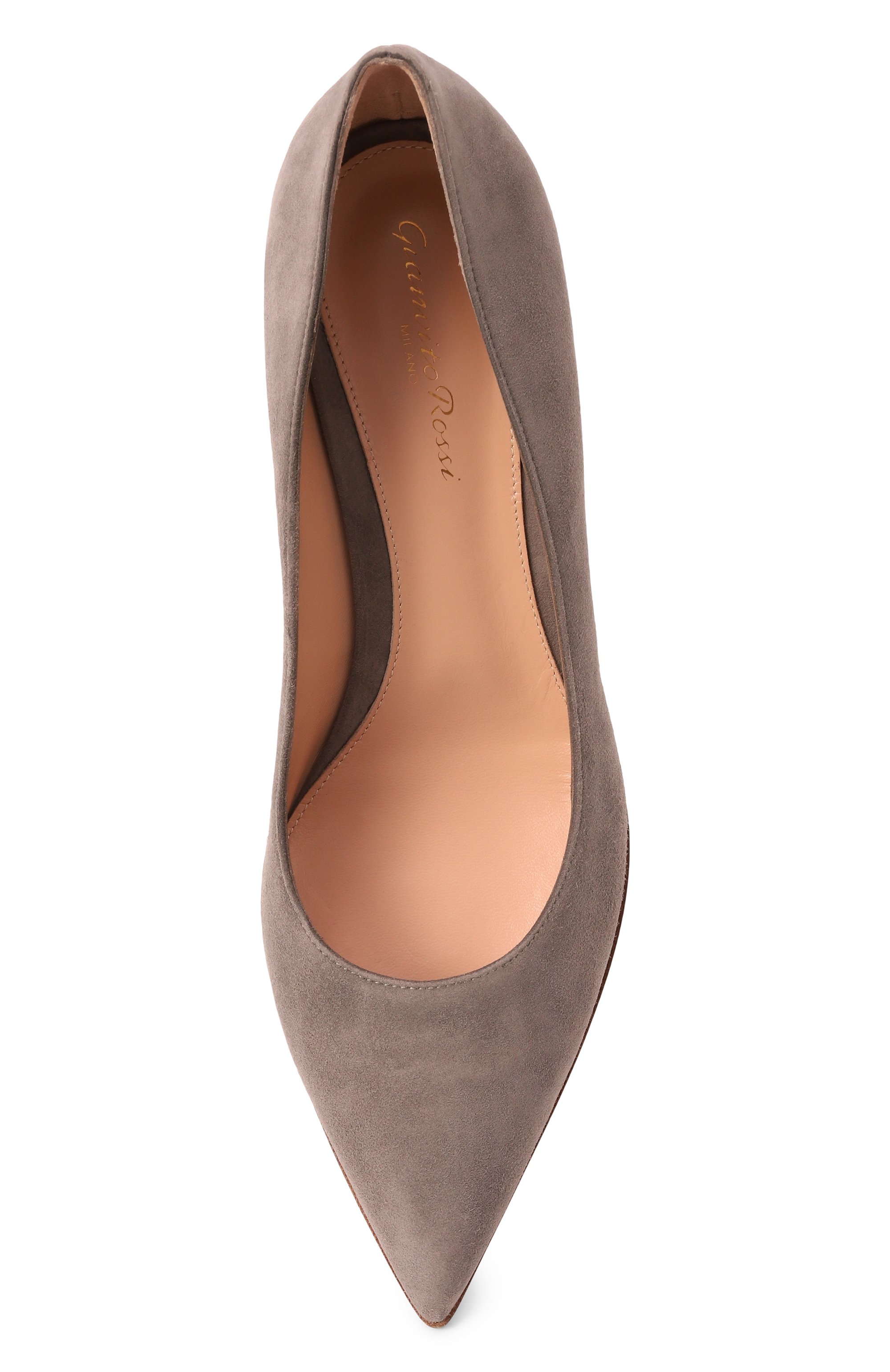 Замшевые туфли piper 45 GIANVITO ROSSI, арт. G22171.45RIC.CAMGREY, фото 6