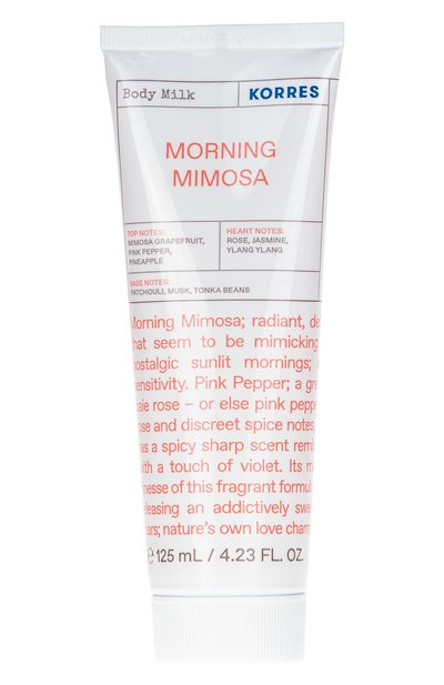Женского молочко для тела &quot;утренняя мимоза&quot; (125ml) KORRES, арт. 5203069092367