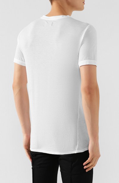 Хлопковая футболка RTA, арт. MH9347-7121WHT, фото 4