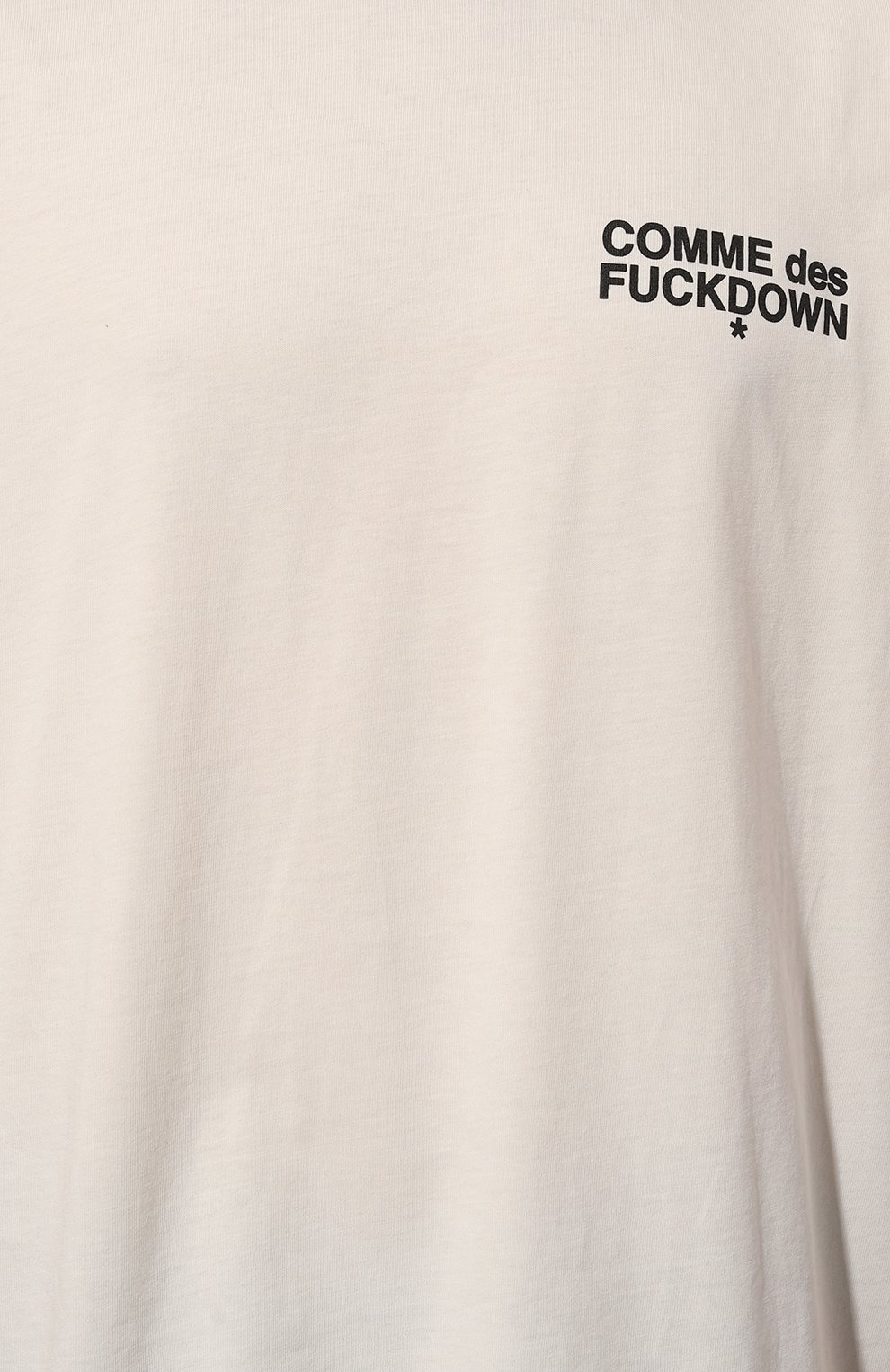 Хлопковая футболка COMME DES FUCKDOWN, арт. CFABM01366, фото 5