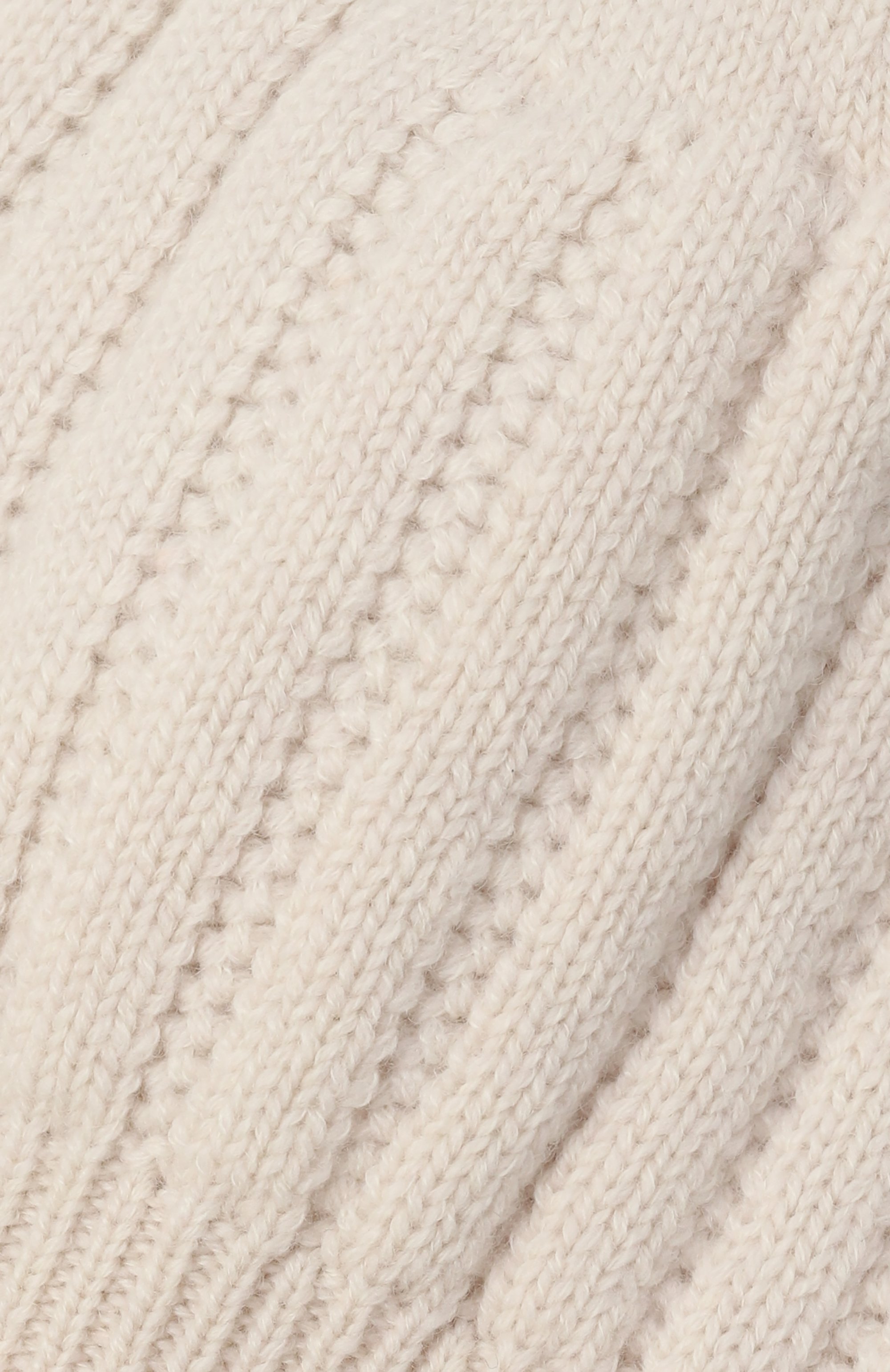 Шапка из шерсти и кашемира BABY T кремового цвета по цене 6680 руб., арт. 25AI074CUP, фото 3 Шапка из шерсти и кашемира BABY T, арт. 25AI074CUP, фото 3