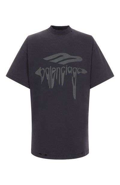 Хлопковая футболка BALENCIAGA, арт. 787349/TRVS8