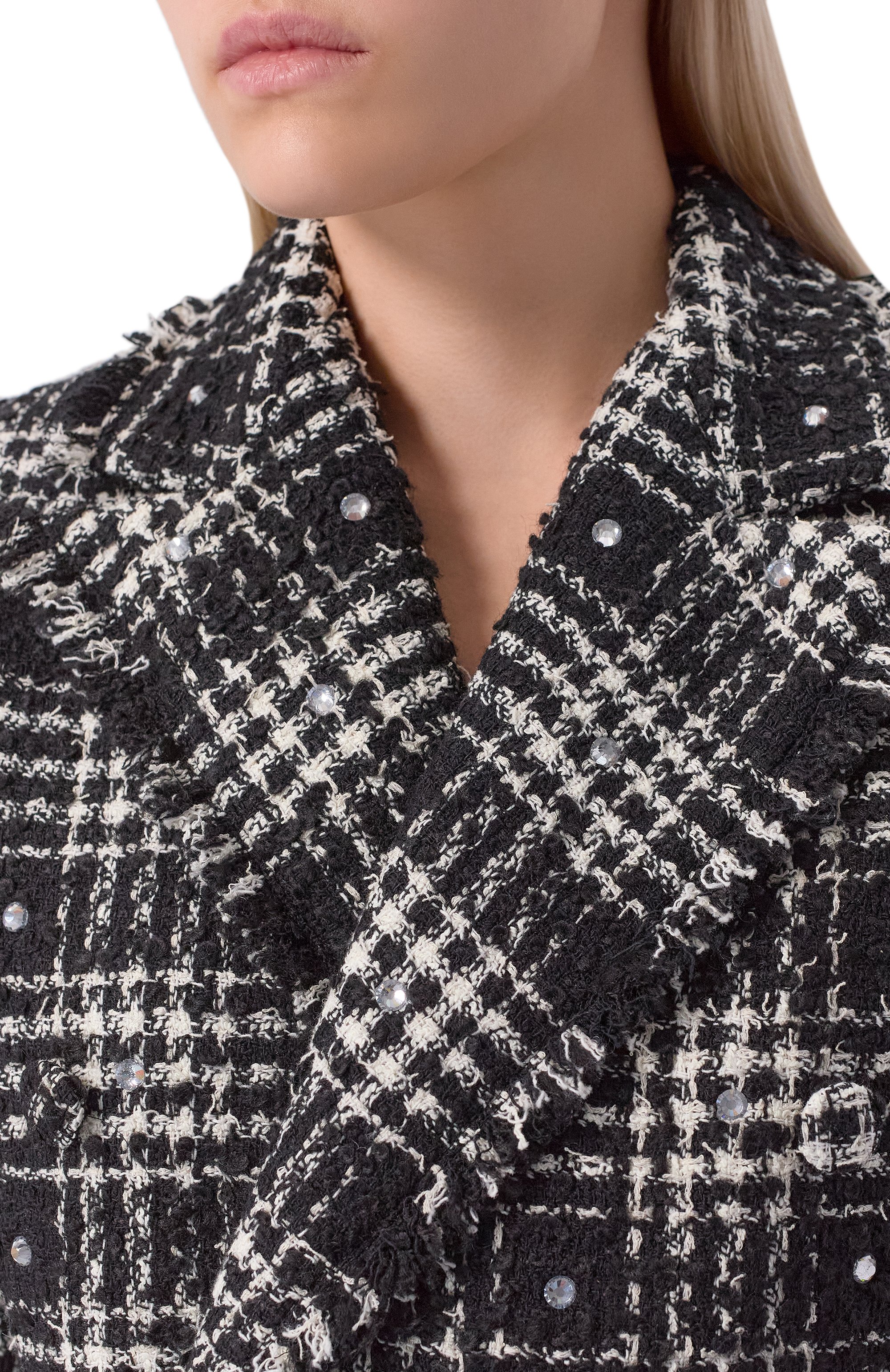 Твидовый жакет GIUSEPPE DI MORABITO, арт. 05FWJA096C 05326, фото 5