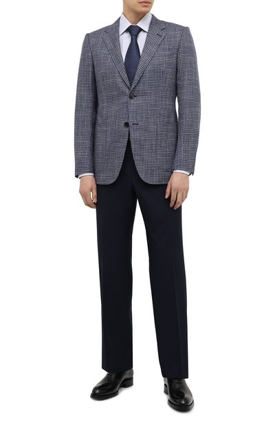 Хлопковая сорочка ZEGNA, арт. 901028/9MS0PA, фото 2