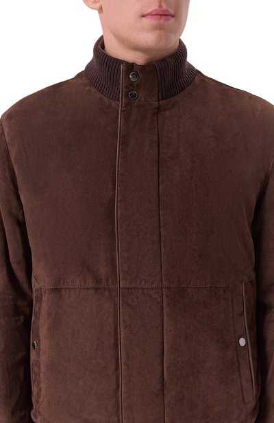 За�мшевый бомбер PAUL&SHARK, арт. 15312714, фото 5