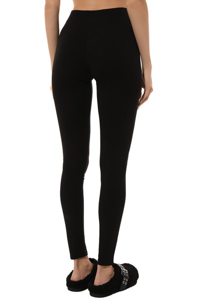 Хлопковые легинсы MOSCHINO, арт. A6804/4406, фото 4