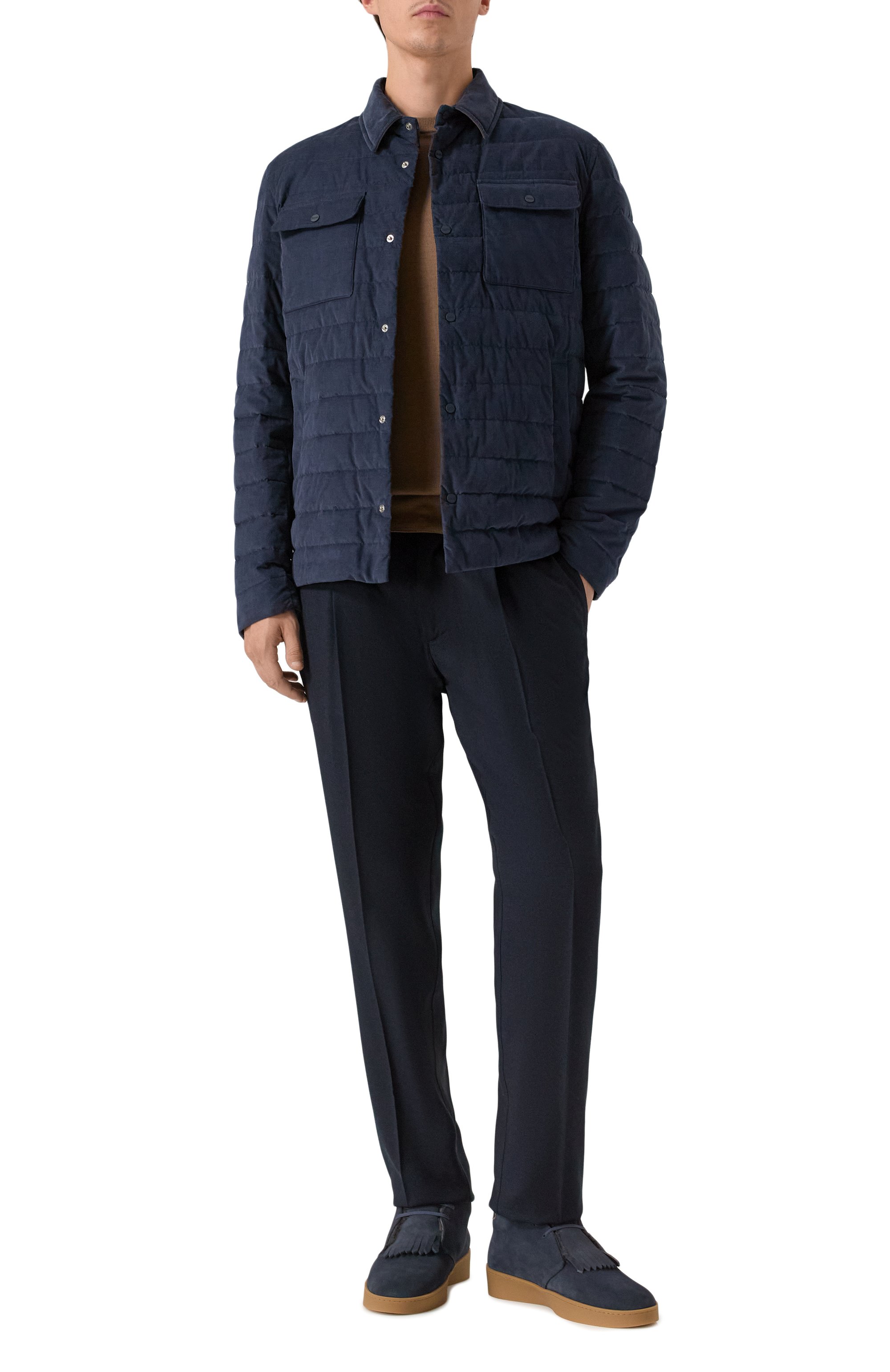 Шерстяные брюки CAPOBIANCO, арт. 19M808.FL00., фото 2