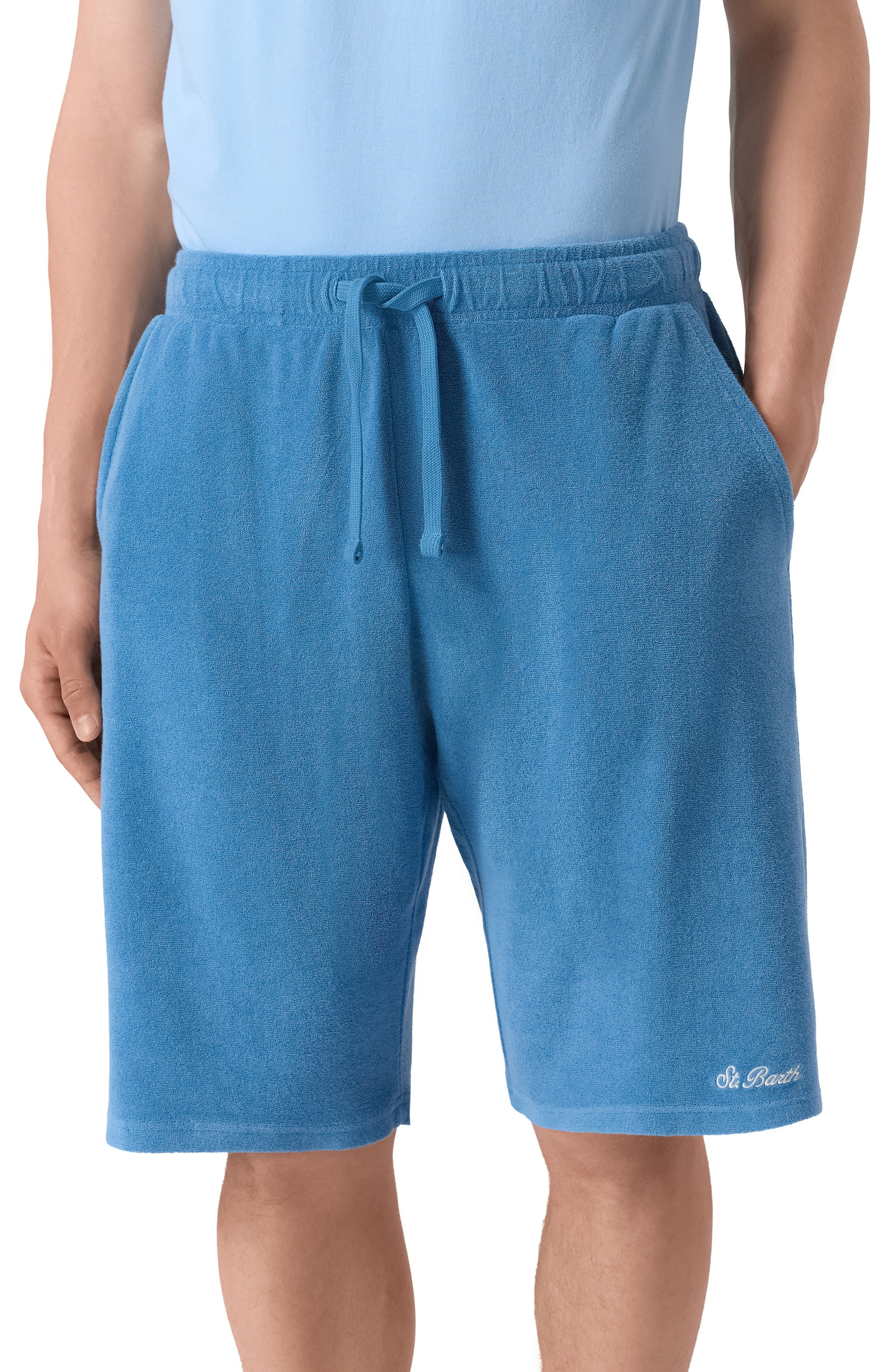 Хлопковые шорты MC2 SAINT BARTH, арт. STBM RANDLE SP0NGE/03197H, фото 3