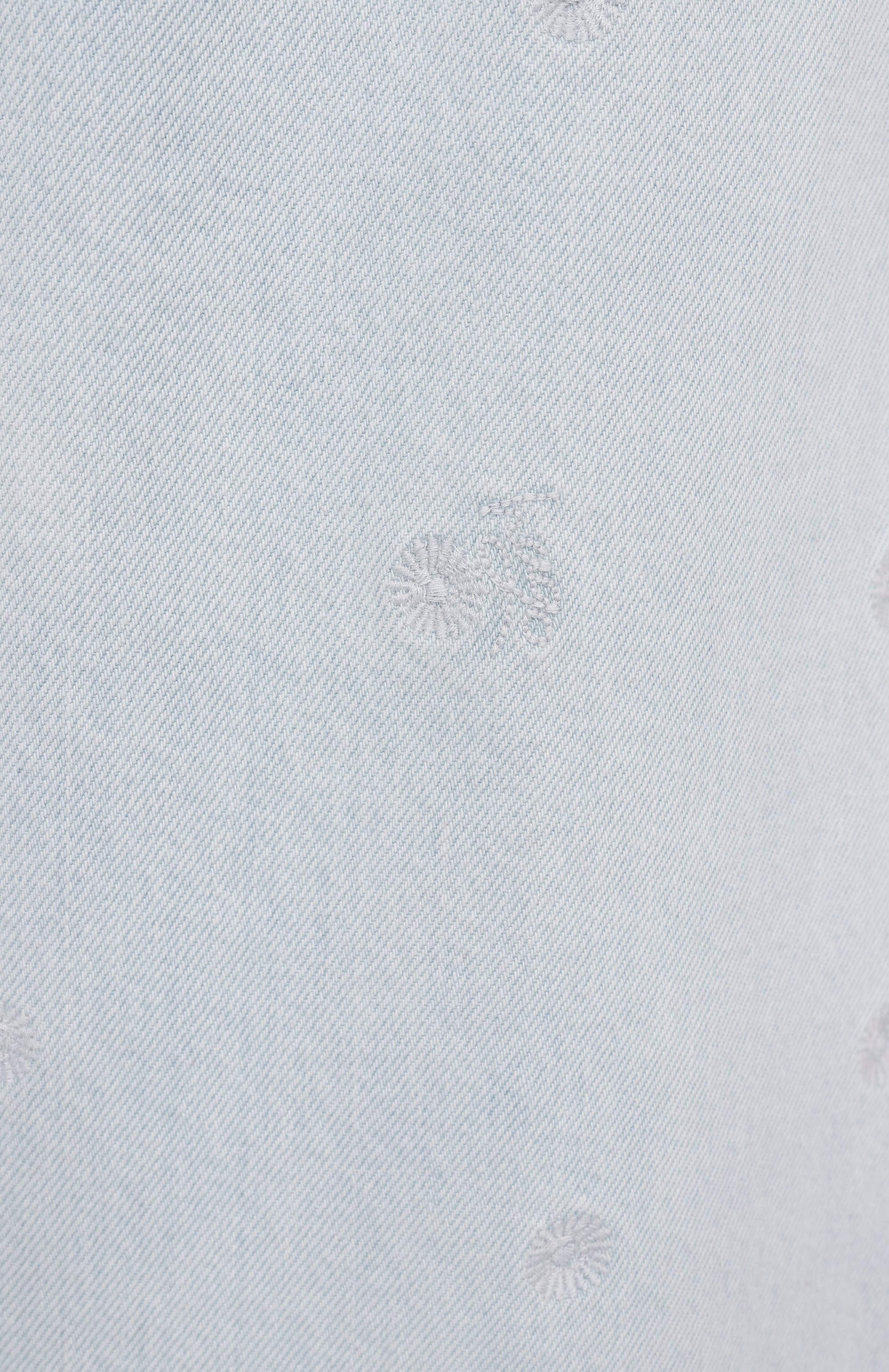 Джинсы HUGO голубого цвета по цене 22450 руб., арт. 50535135, фото 7 Джинсы HUGO, арт. 50535135, фото 7