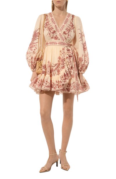 Хлопковое платье ZIMMERMANN, арт. 1469DSS243, фото 2