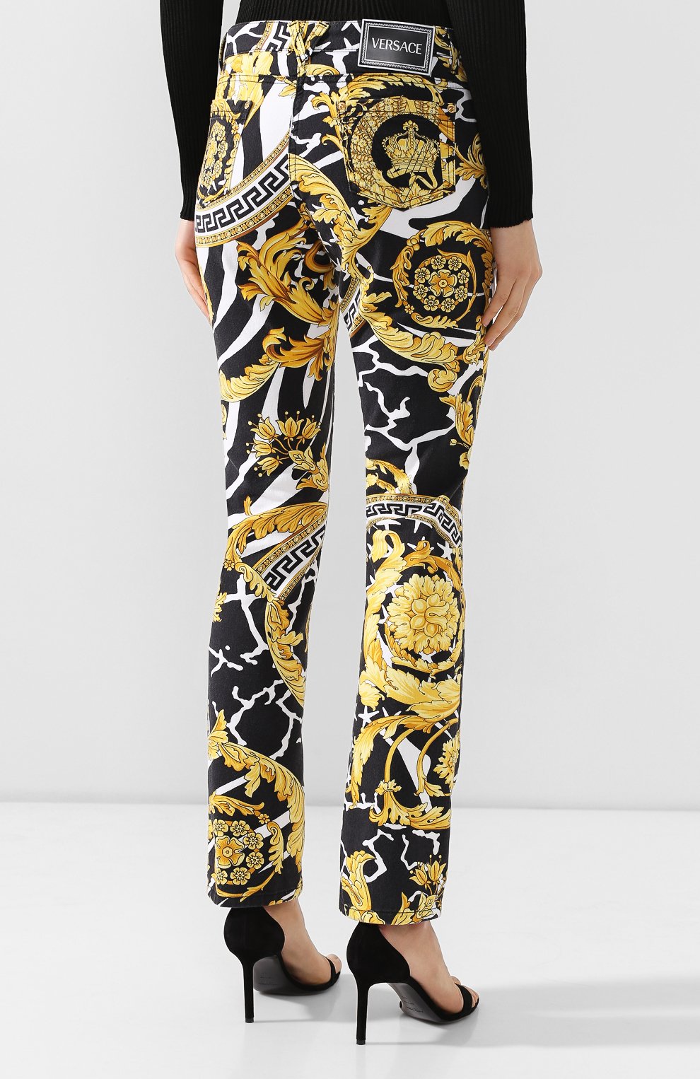 Джинсы с принтом VERSACE, арт. A83651/A230892, фото 4