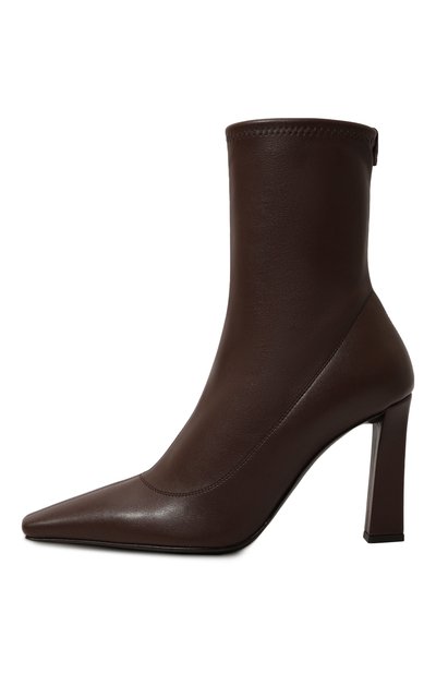 Ботильоны janiee stretch 90 GIUSEPPE ZANOTTI DESIGN коричневого цвета по цене 87600 руб., арт. I470008/002, фото 4 Ботильоны janiee stretch 90 GIUSEPPE ZANOTTI DESIGN, арт. I470008/002, фото 4