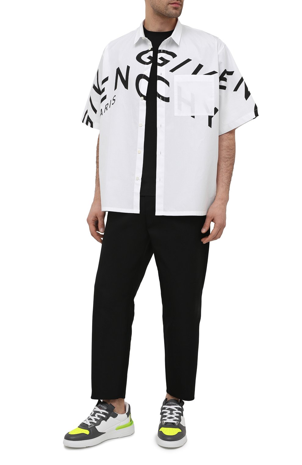 Кожаные кеды wing GIVENCHY, арт. BH002KH0SN, фото 2