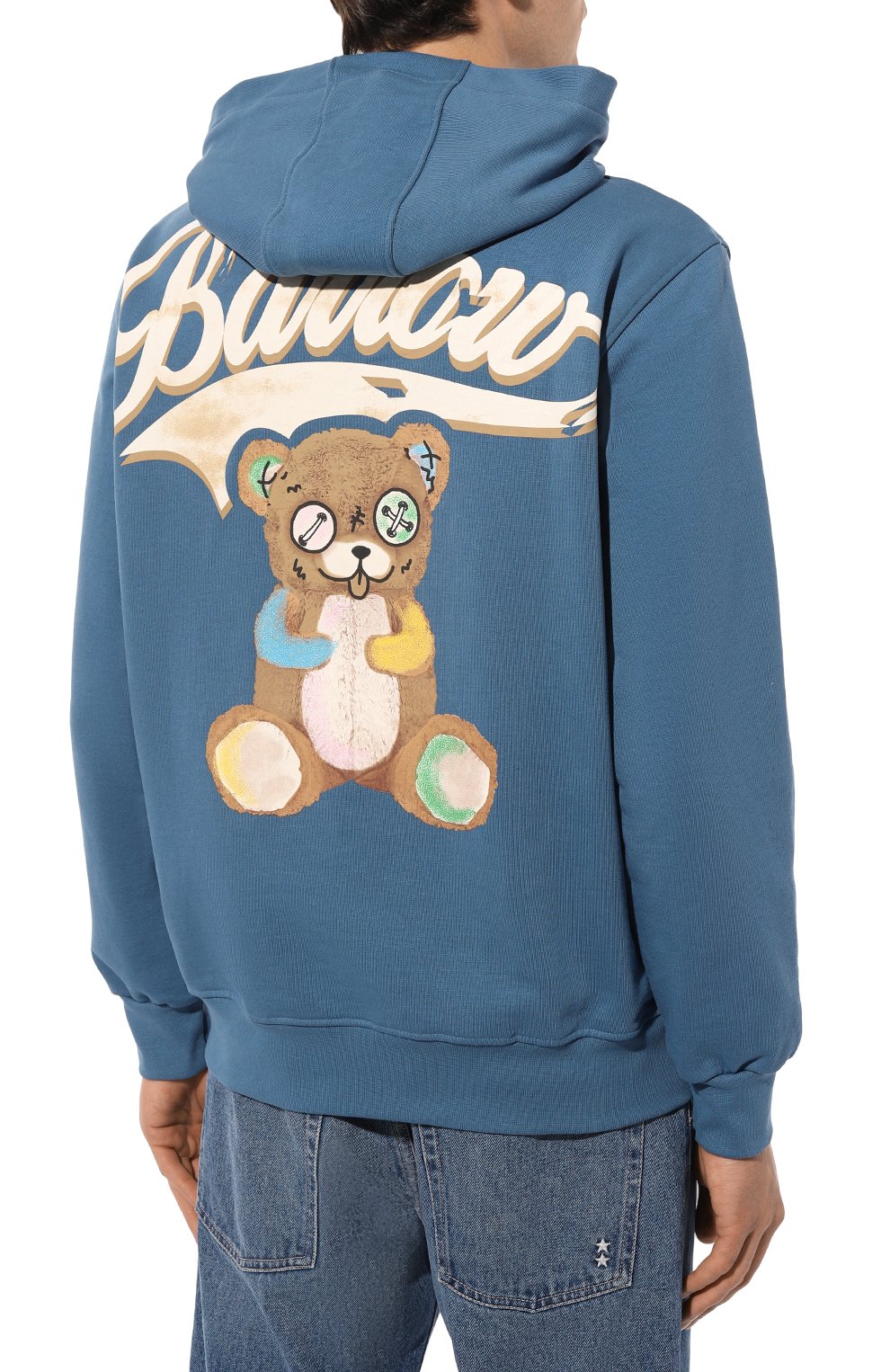 Хлопковое худи BARROW, арт. F4BWMAHS088, фото 4