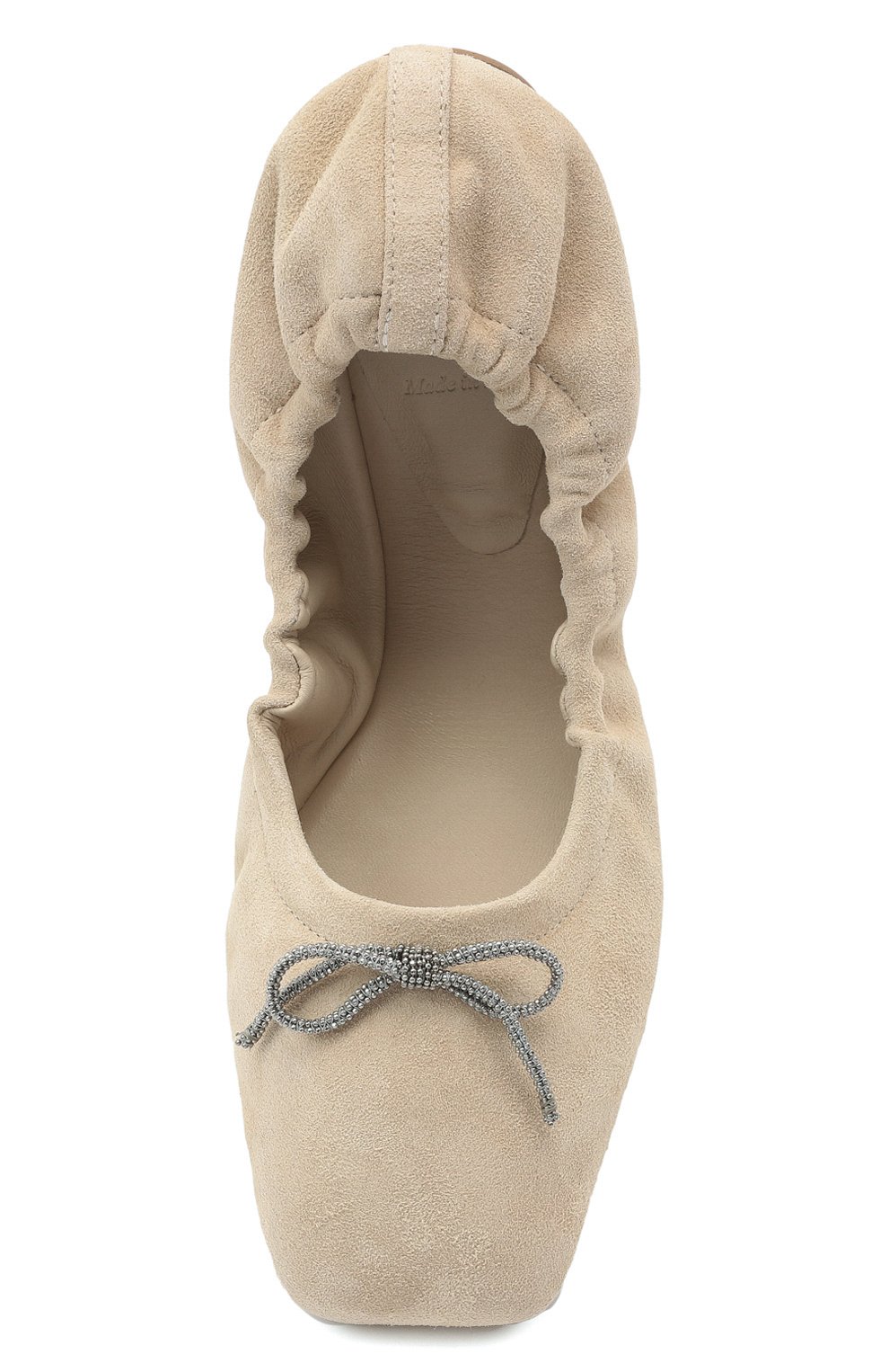 Замшевые балетки BRUNELLO CUCINELLI, арт. MZEXC2160, фото 6