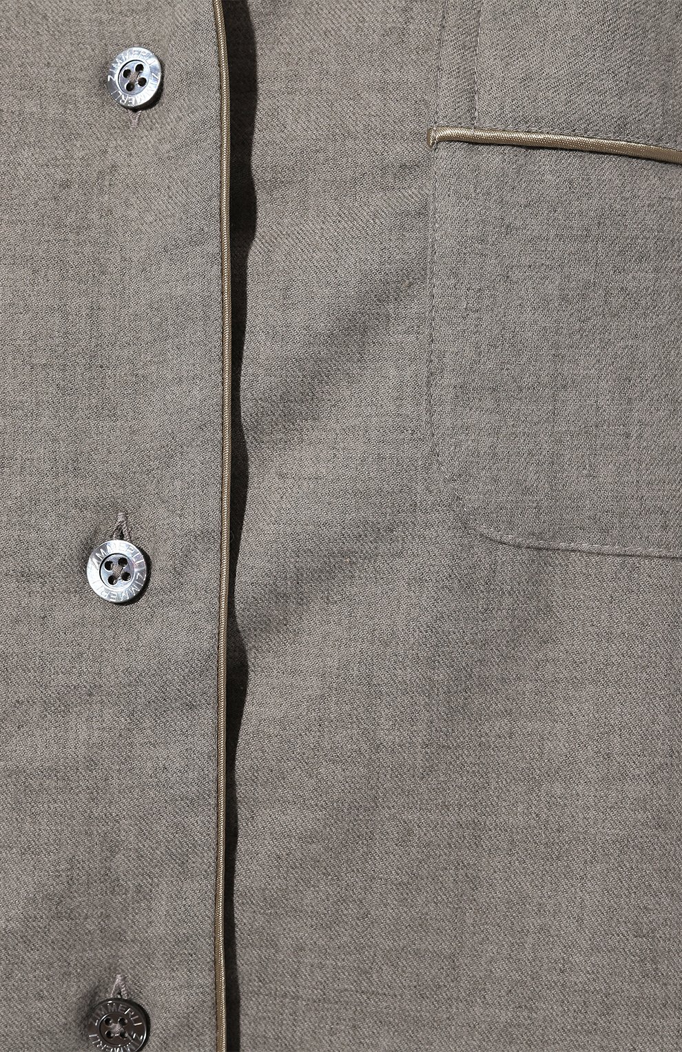 Пижама из хлопка и шерсти ZIMMERLI, арт. 4600-11000, фото 7