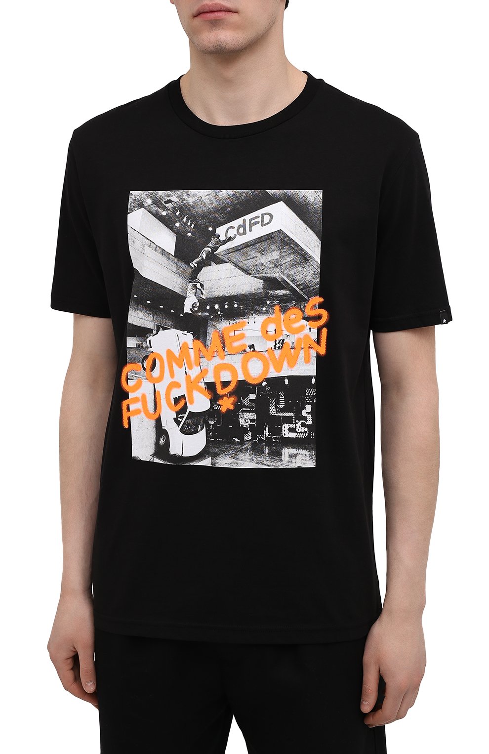 Хлопковая футболка COMME DES FUCKDOWN, арт. CDFU1129, фото 3
