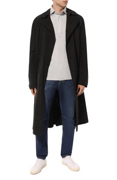 Поло из шелка и хлопка BRUNELLO CUCINELLI, арт. MTB373914, фото 2