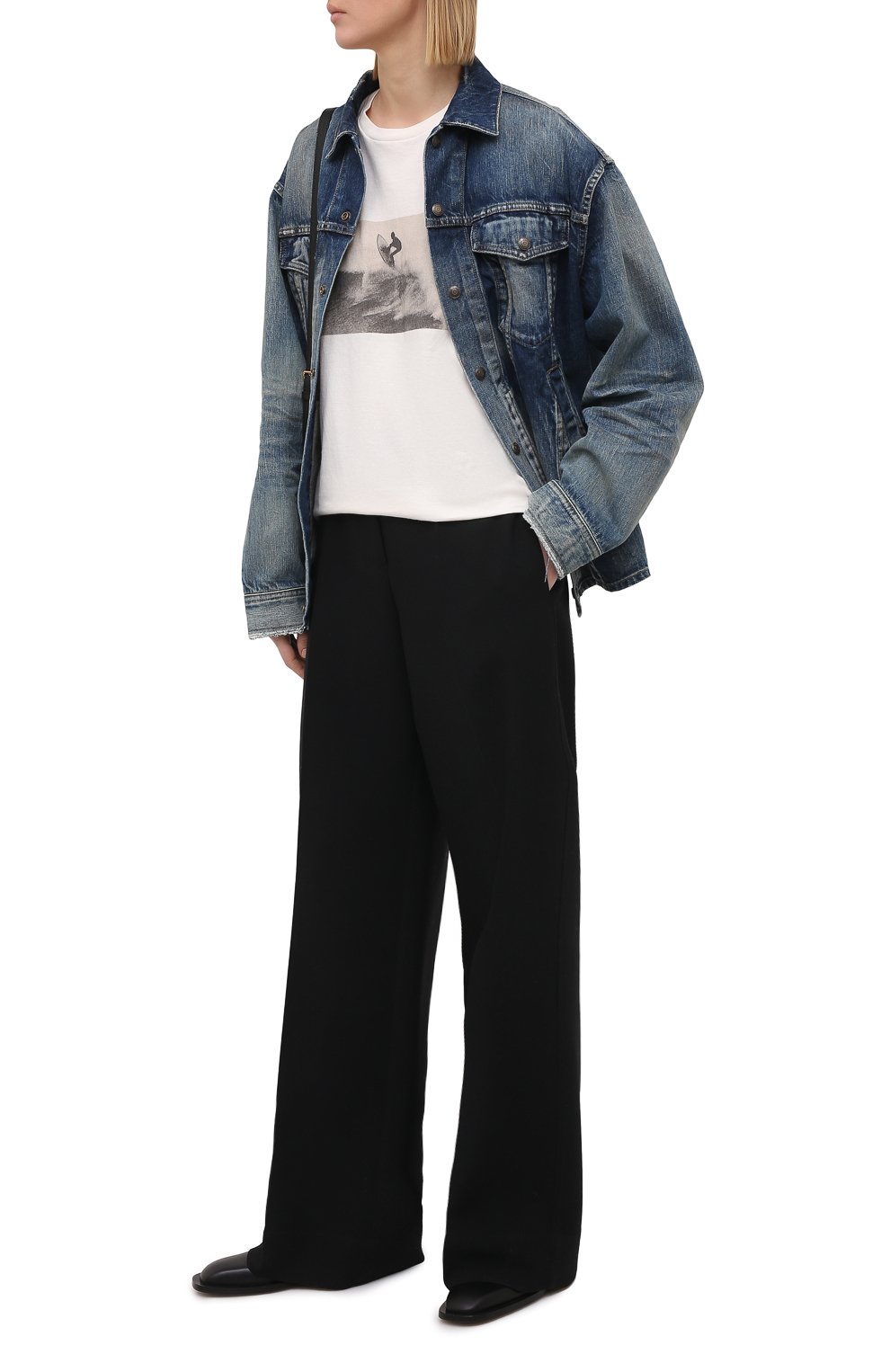 Джинсовая куртка SAINT LAURENT, арт. 645708/Y945K, фото 2