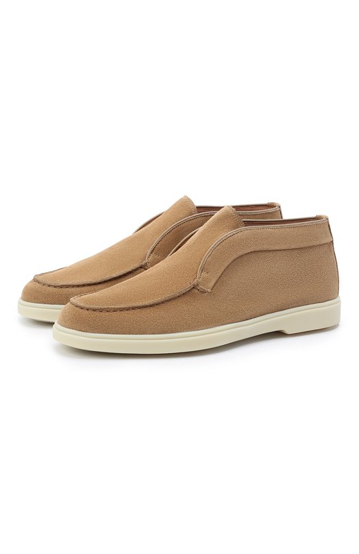 Замшевые ботинки Santoni WUYA58458TISNPYLC23 Бежевый WUYA58458TISNPYLC23