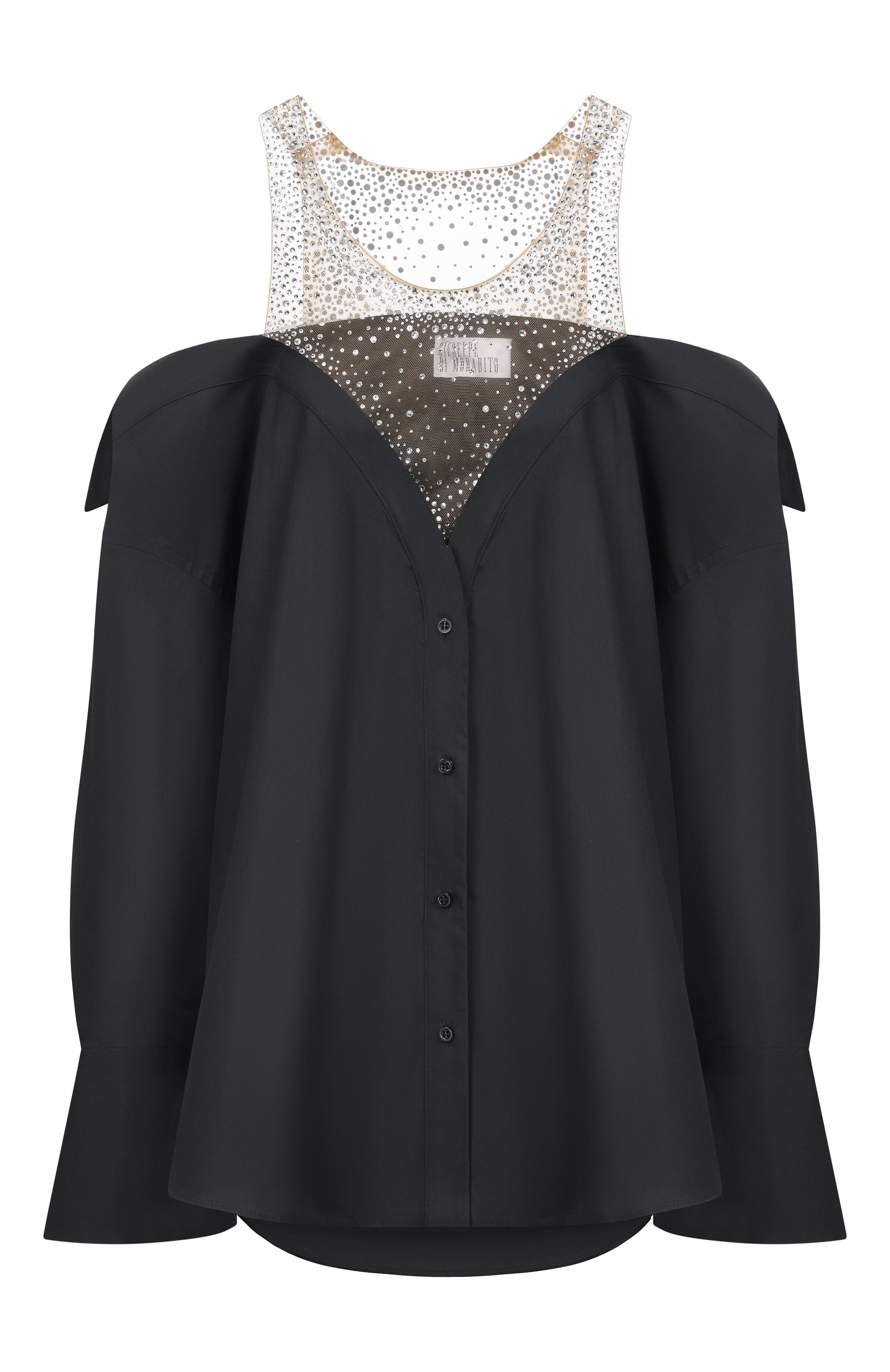 Хлопковое платье GIUSEPPE DI MORABITO, арт. 06PSDR721YC 16302, фото 1