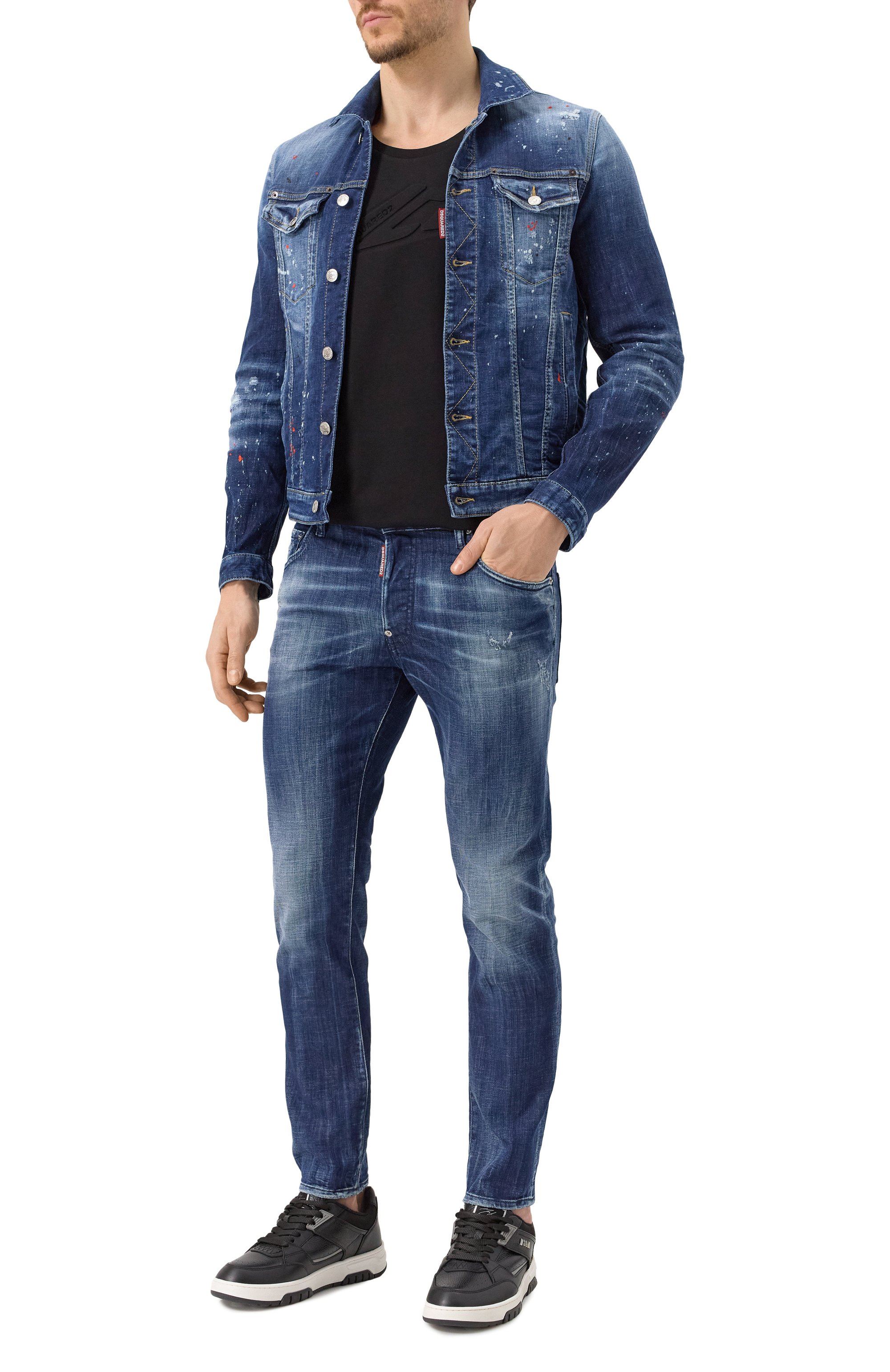 Джинсовая куртка DSQUARED2, арт. S74AM1563/S30664, фото 2