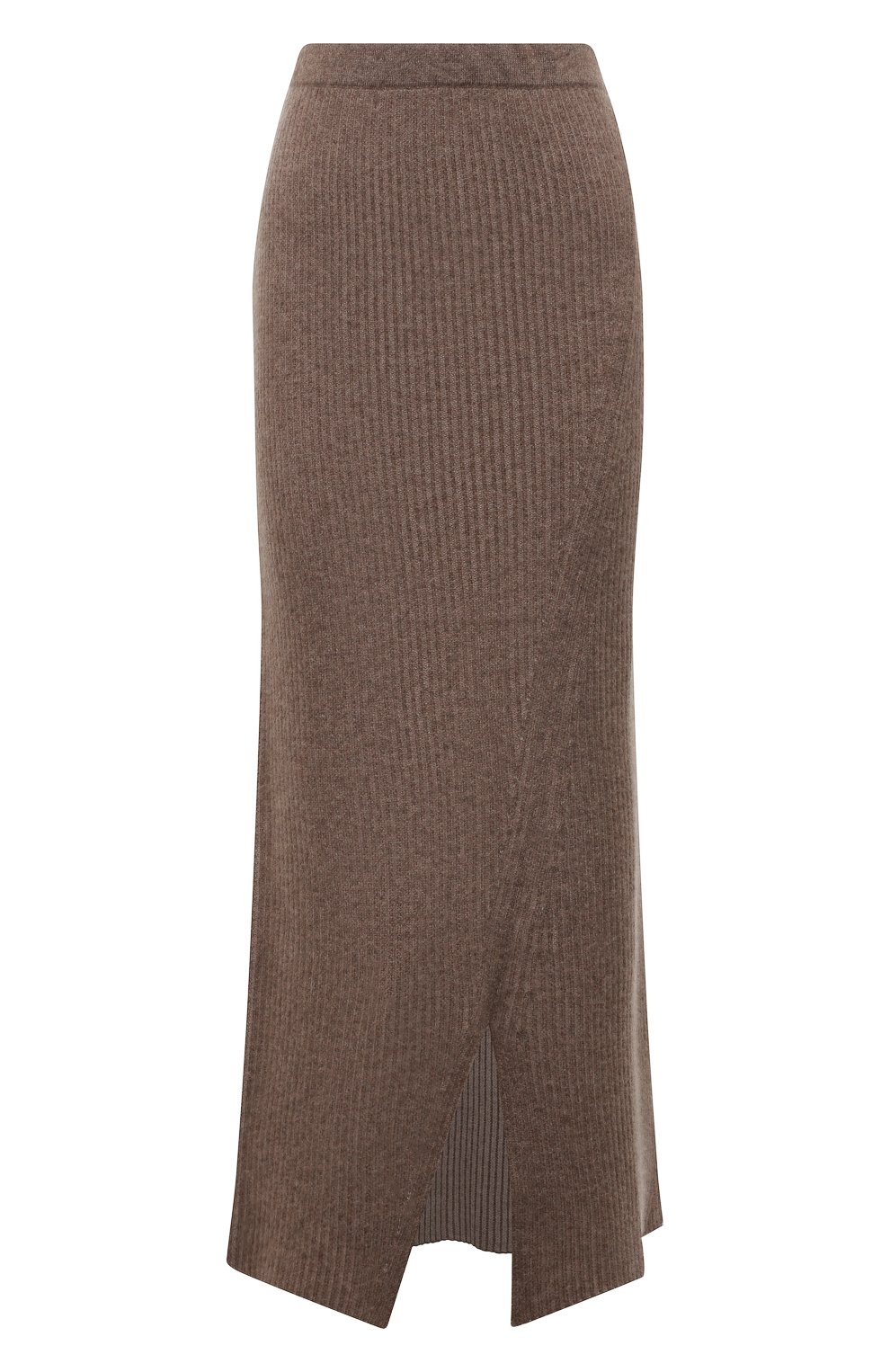 Кашемировая юбка RE VERA темно-бежевого цвета по цене 37600 руб., арт. 23W-13-589, фото 1 Кашемировая юбка RE VERA, арт. 23W-13-589, фото 1