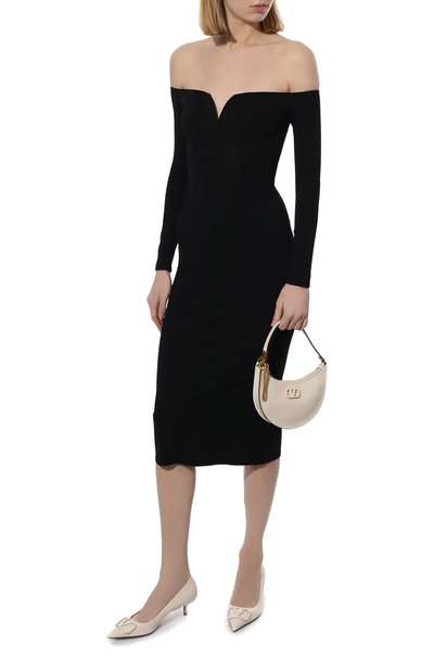 Кожаные туфли vlogo signature VALENTINO, арт. XW2S0Q63/MZF, фото 2