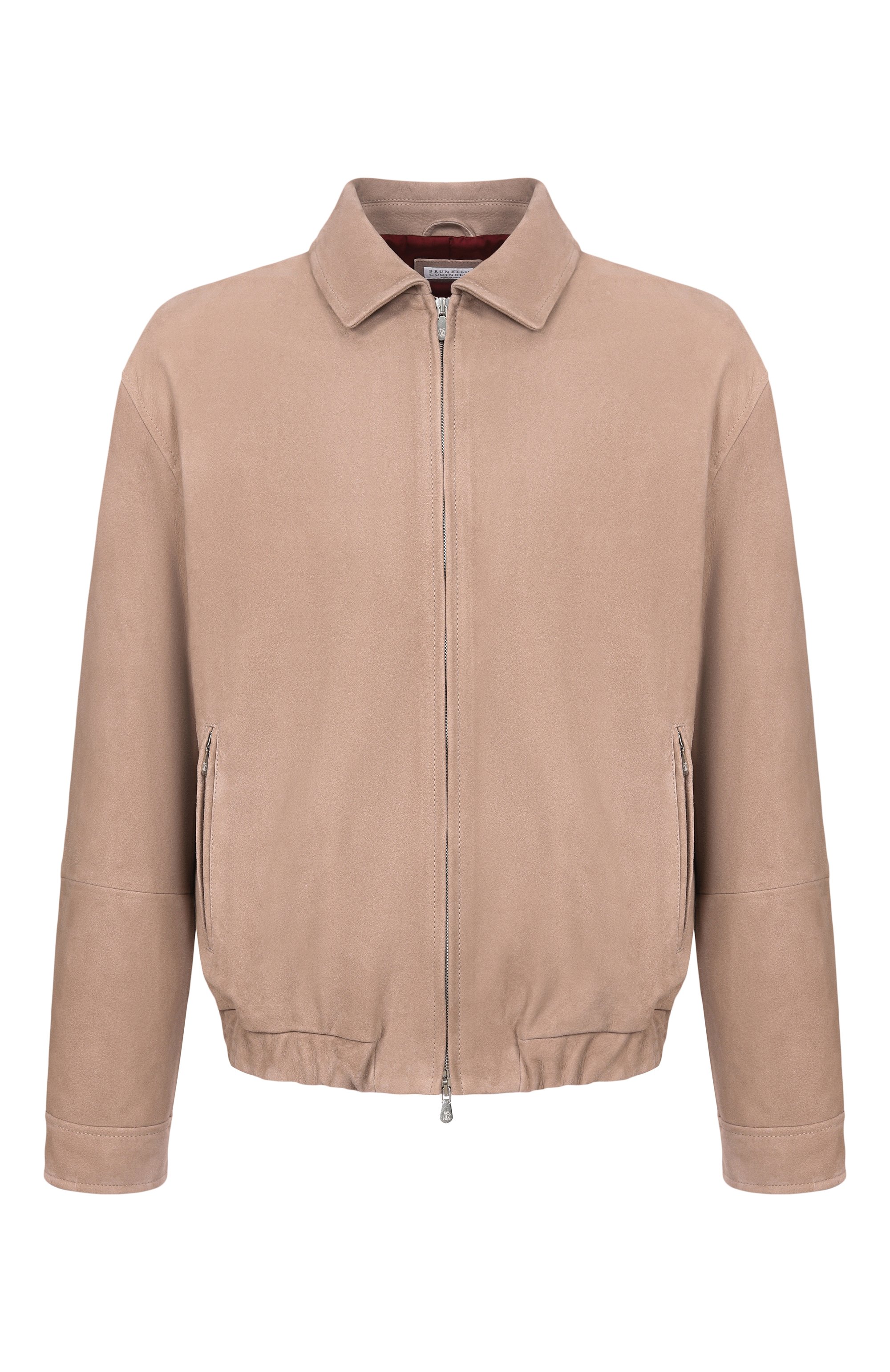 Замшевый бомбер BRUNELLO CUCINELLI, арт. MPCA02071, фото 1