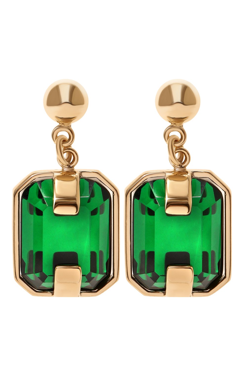 Серьги CRYSTALLINE JEWELLERY зеленого цвета по цене 9900 руб., арт. 382Y, фото 1 Серьги CRYSTALLINE JEWELLERY, арт. 382Y, фото 1