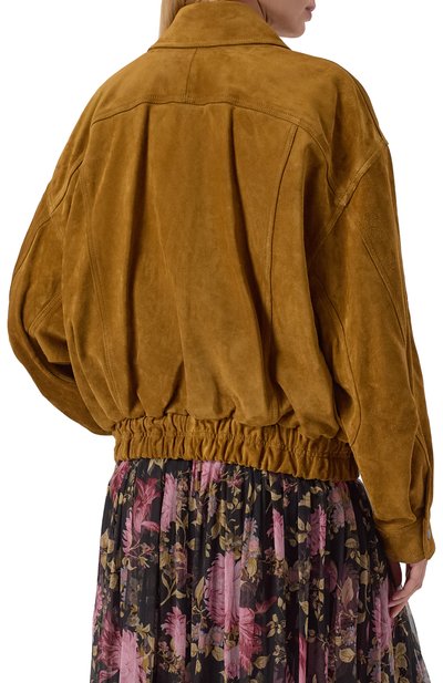 Замшевая куртка SAINT LAURENT, арт. 824387/YCSG2, фото 4