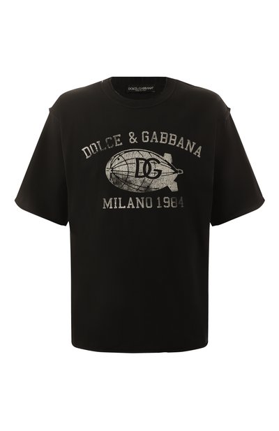 Мужская хлопковая футболка DOLCE & GABBANA, арт. G8RF4T/G7NSX