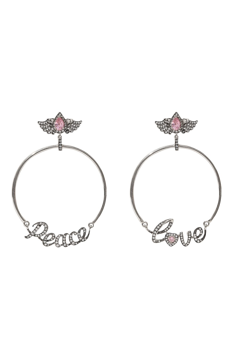 Серьги love and peace QUEENSBEE, арт. 201383, фото 1