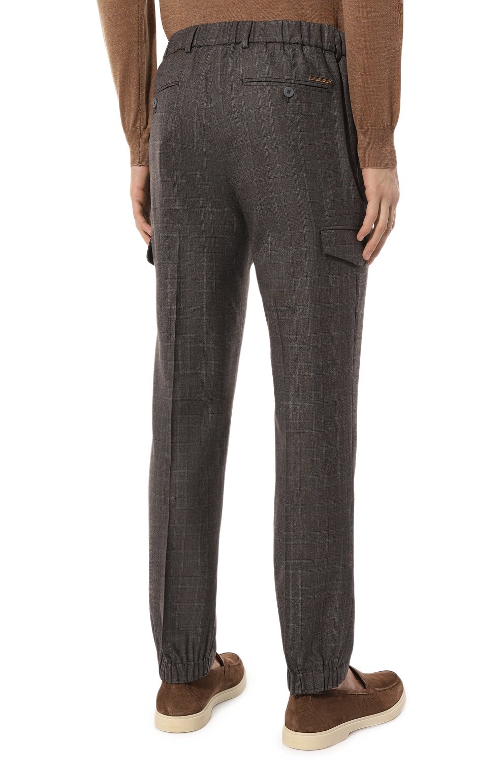 Шерстяные брюки-карго STEFANO RICCI, арт. M1T3300082/T029HC, фото 4